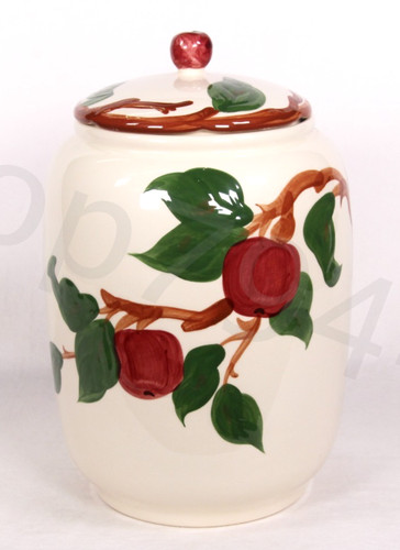 Franciscan apple cookie jar - franciscan,